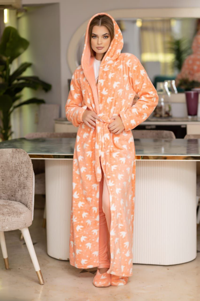 Home wear - Velvet set 4 pieces - Star