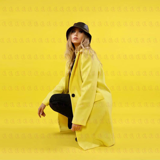 Stunning Yellow Coat - EMY & ROSE Boutique