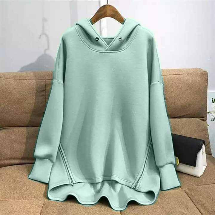 OZ Mixed Cotton Hoodie - EMY & ROSE Boutique