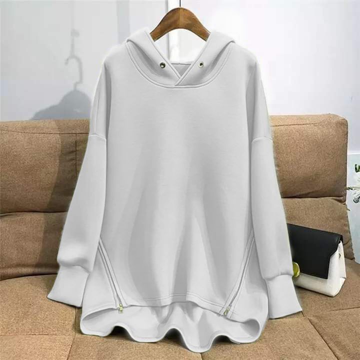 OZ Mixed Cotton Hoodie - EMY & ROSE Boutique