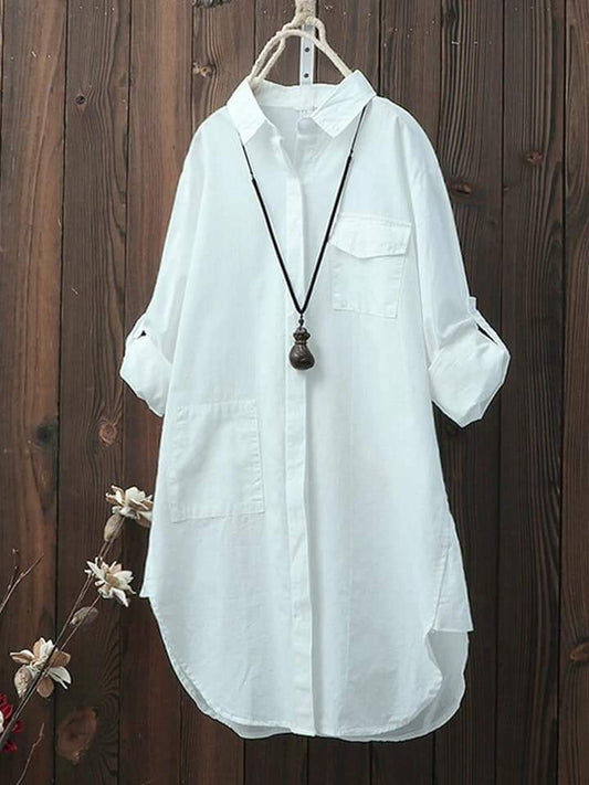 Oversized Long Shirt - EMY & ROSE Boutique