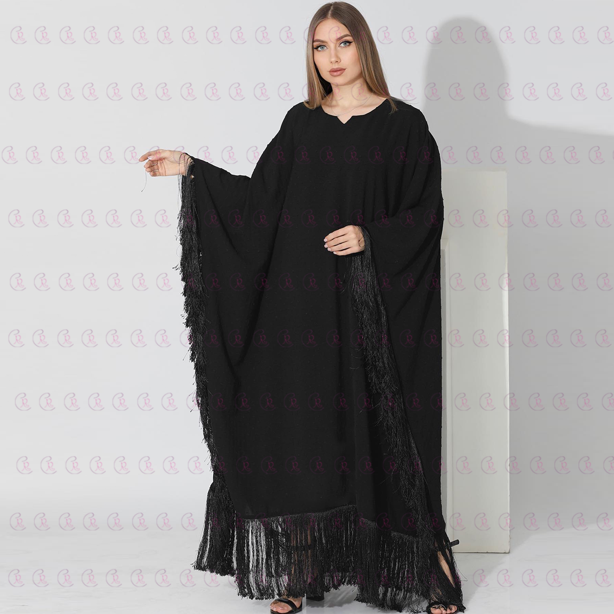Fringe-Trimmed Dress - EMY & ROSE Boutique
