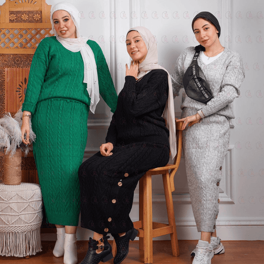 knitted Set - EMY & ROSE Boutique
