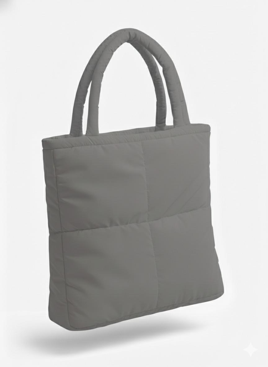 CloudGuard Waterproof Puffer Tote | 15" Laptop Bag