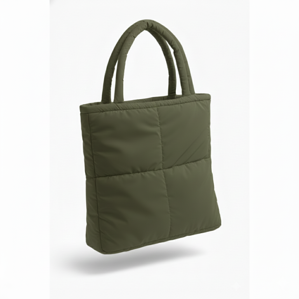 CloudGuard Waterproof Puffer Tote | 15" Laptop Bag