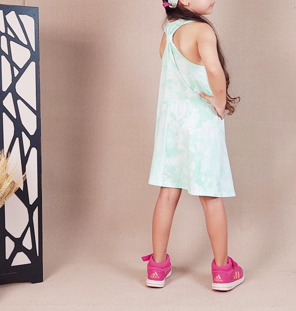 Girls Dress Patterned - EMY & ROSE Boutique