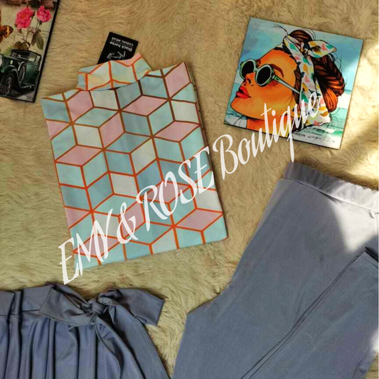 Pixel Pop Burkini - EMY & ROSE Boutique