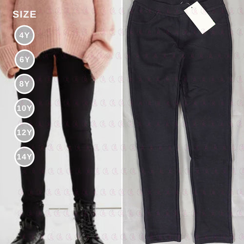 Black Paneled Leggings - EMY & ROSE Boutique