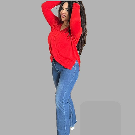Denim Jeans - Wide Leg - EMY & ROSE Boutique