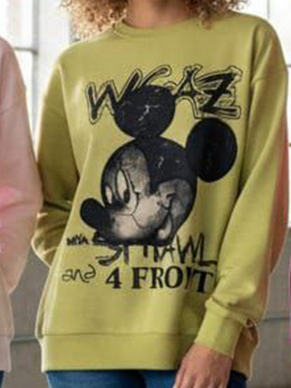 Mickey Sweatshirt with Strass