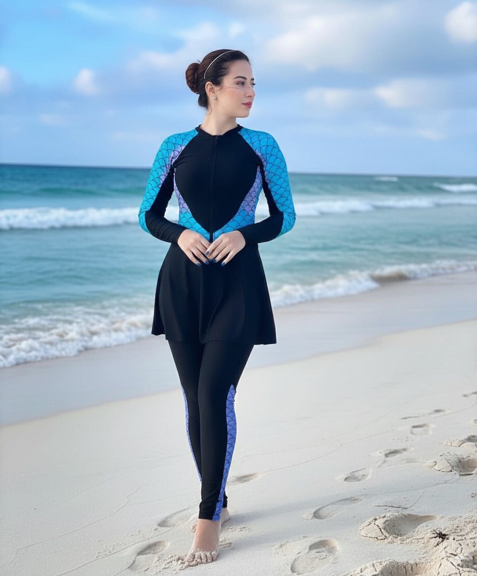 Mermaid swimsuit waterproof