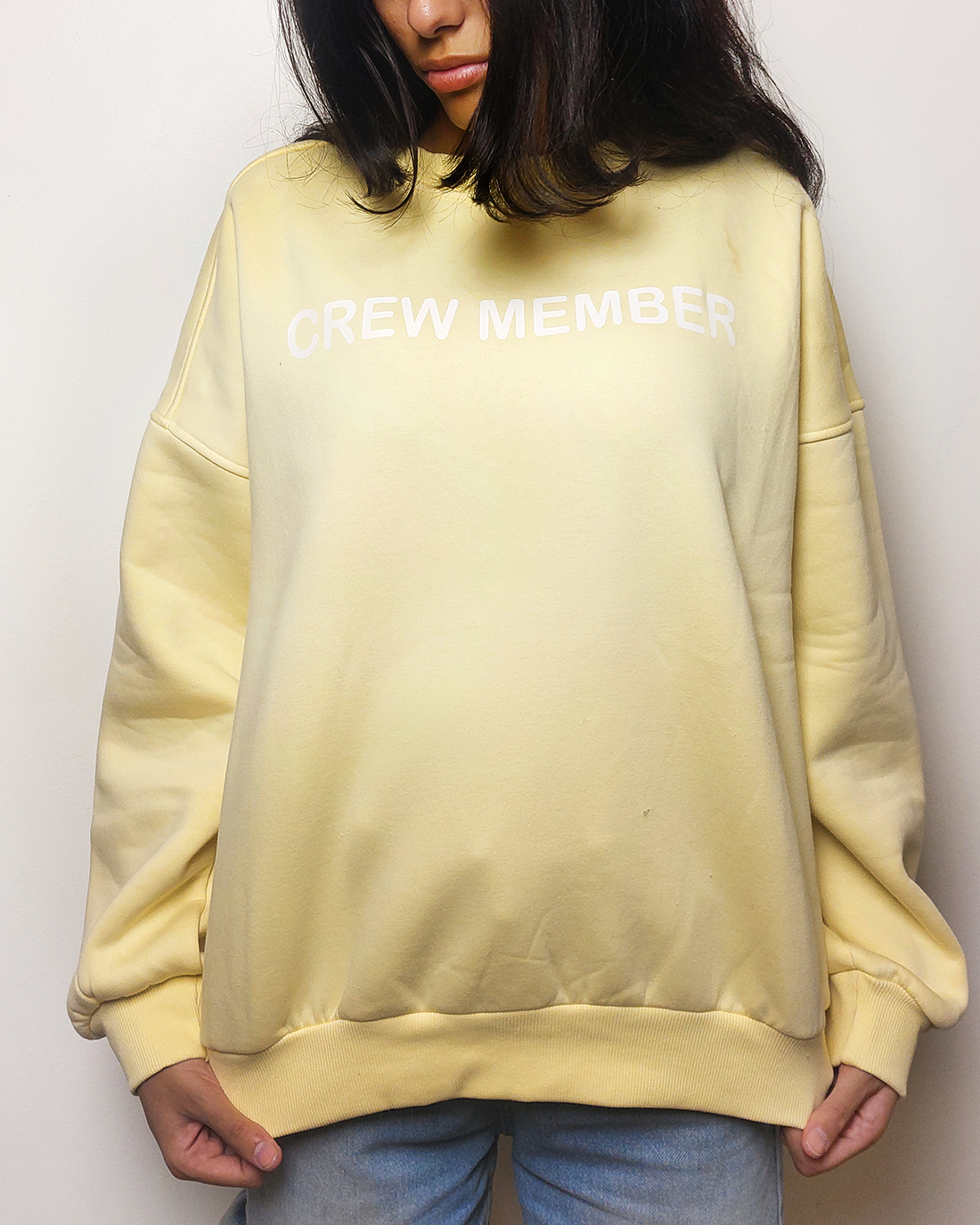 Cotton - Oversized Printed Sweatshirt - Loose  fit