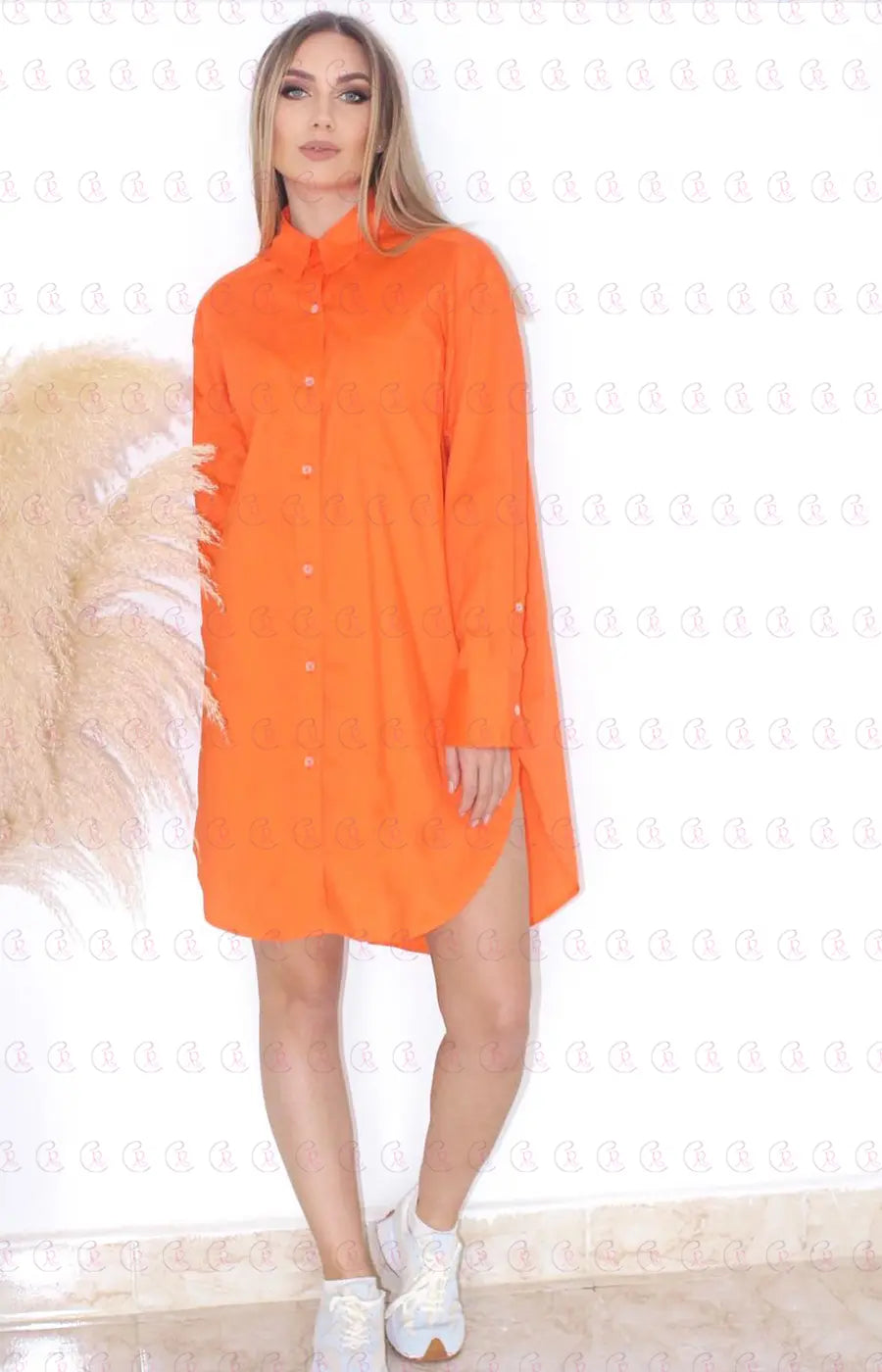 Dress Shirt - Knee Shirt - EMY & ROSE Boutique 