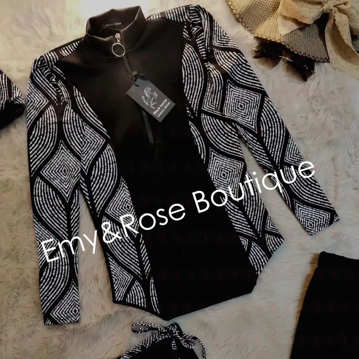 Aztek Swimsuit - EMY & ROSE Boutique 