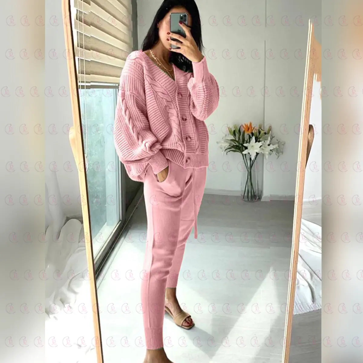 Knitted Suit - EMY & ROSE Boutique 