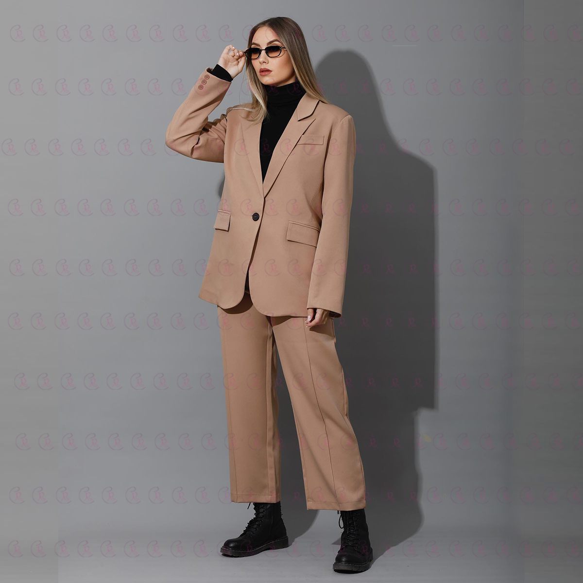 Oversize Pant Suit | 2 Pieces - EMY & ROSE Boutique