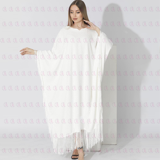 Fringe-Trimmed Dress - EMY & ROSE Boutique