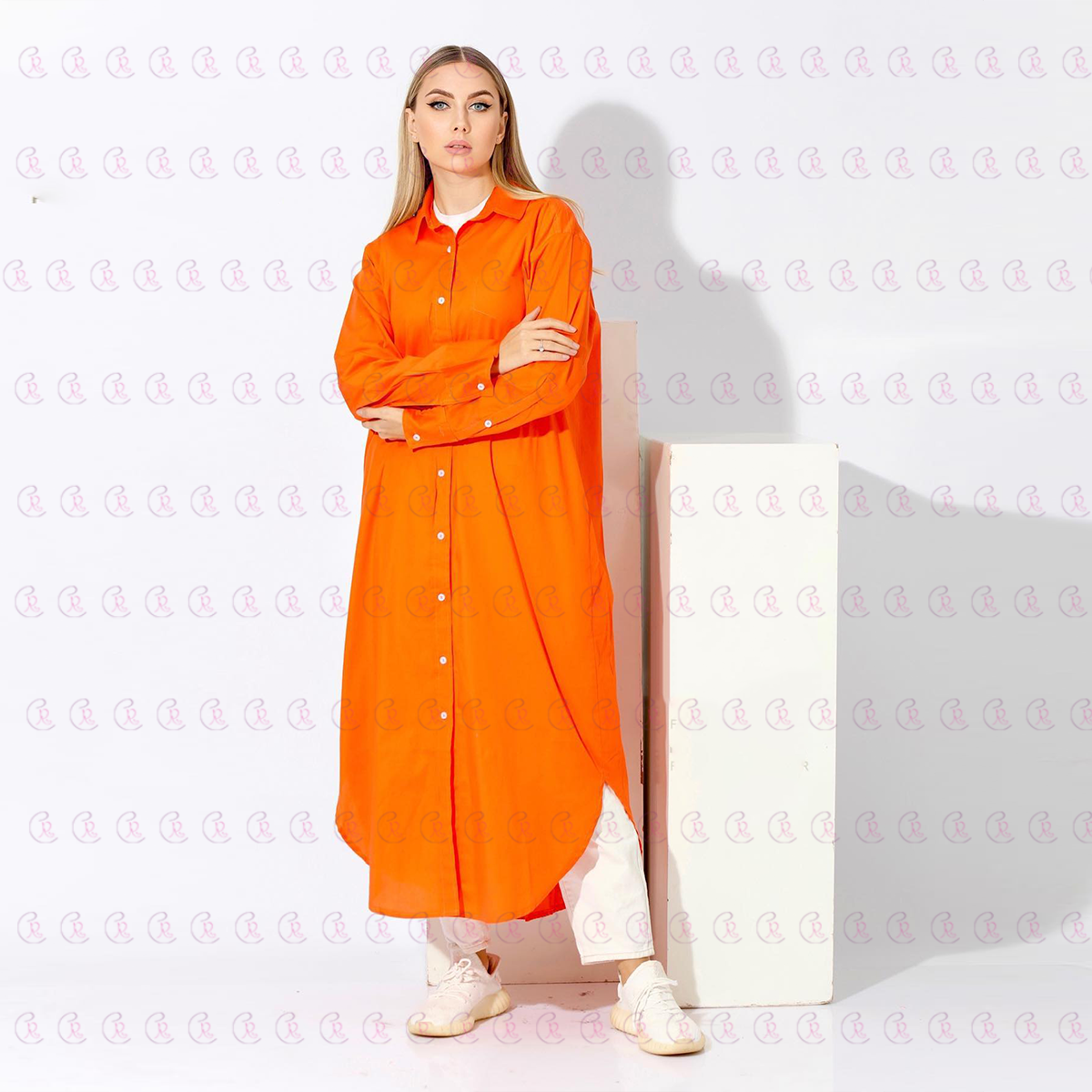 Extra Long Oversized Shirt - Dress Shirt - EMY & ROSE Boutique